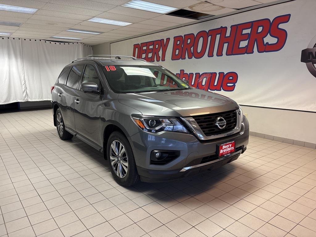 used 2018 Nissan Pathfinder car, priced at $14,754