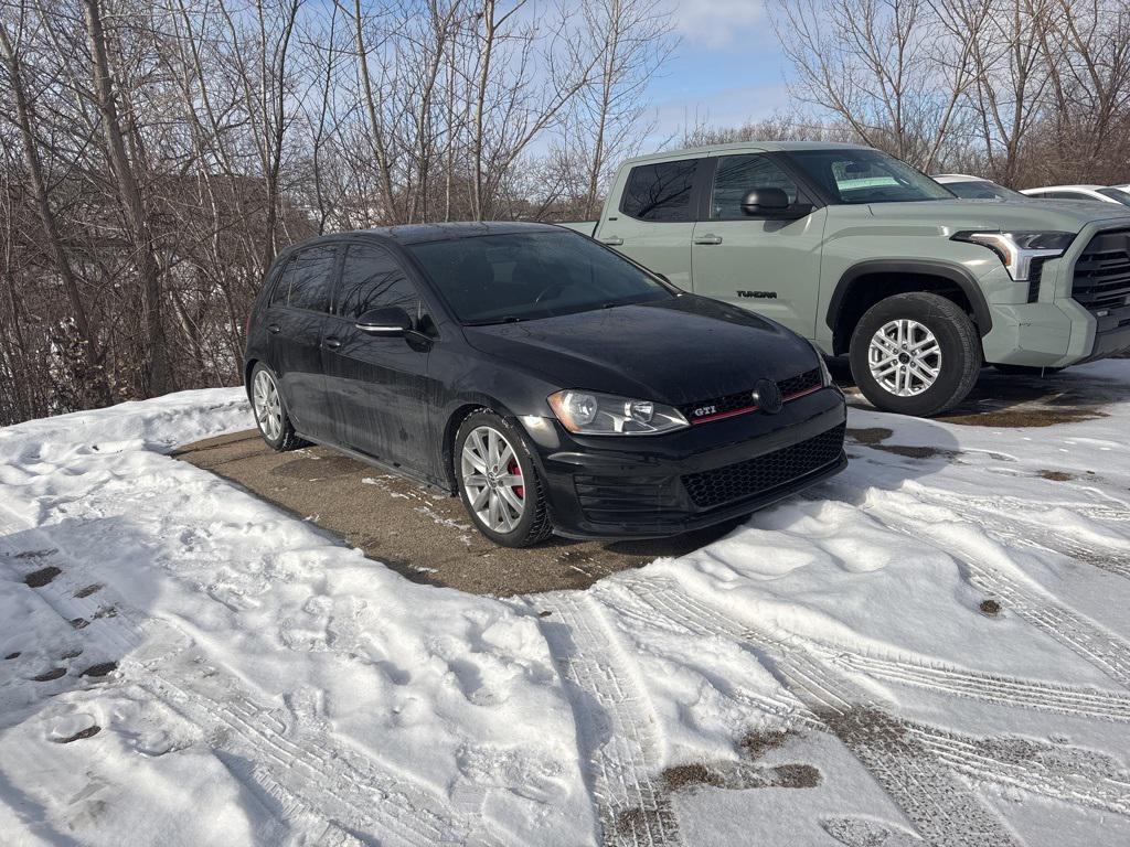 used 2017 Volkswagen Golf GTI car, priced at $13,840