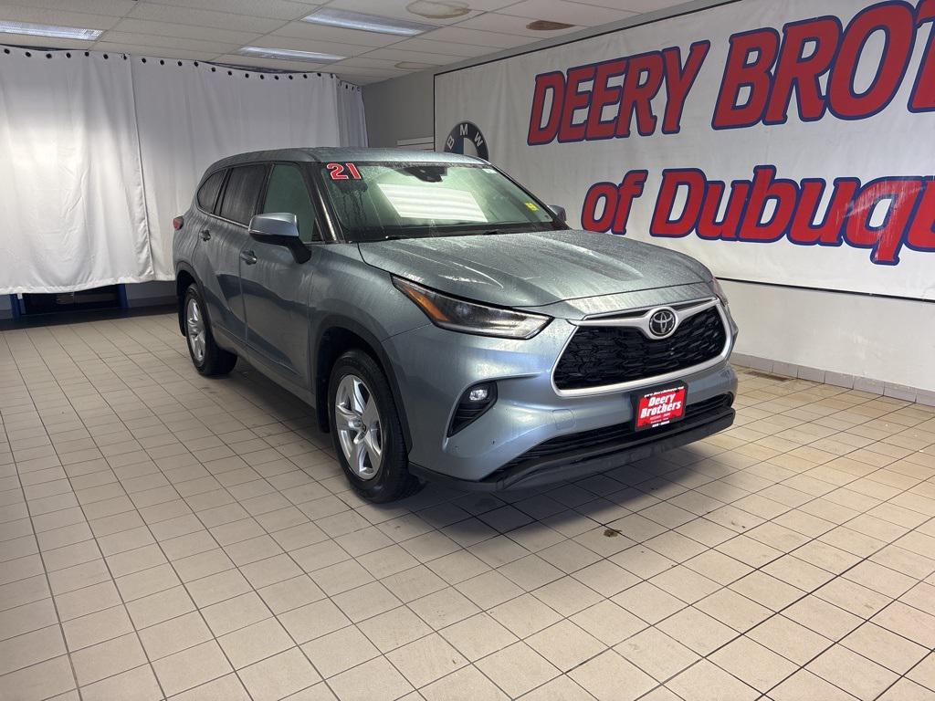 used 2021 Toyota Highlander car, priced at $28,568