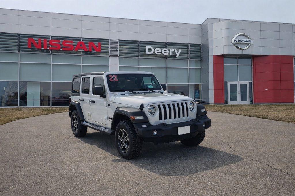 used 2022 Jeep Wrangler Unlimited car, priced at $25,679