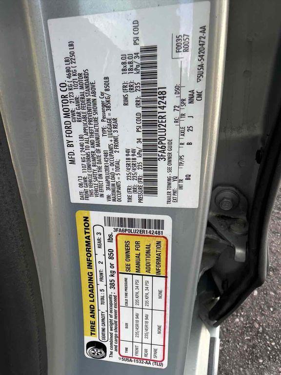 used 2014 Ford Fusion Hybrid car, priced at $5,995