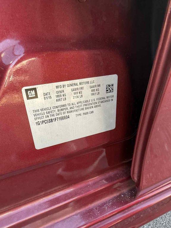 used 2015 Chevrolet Cruze car, priced at $5,700