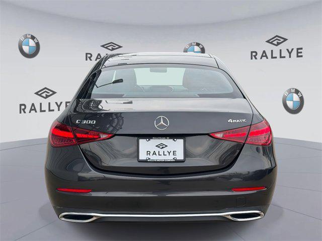 used 2022 Mercedes-Benz C-Class car, priced at $32,998