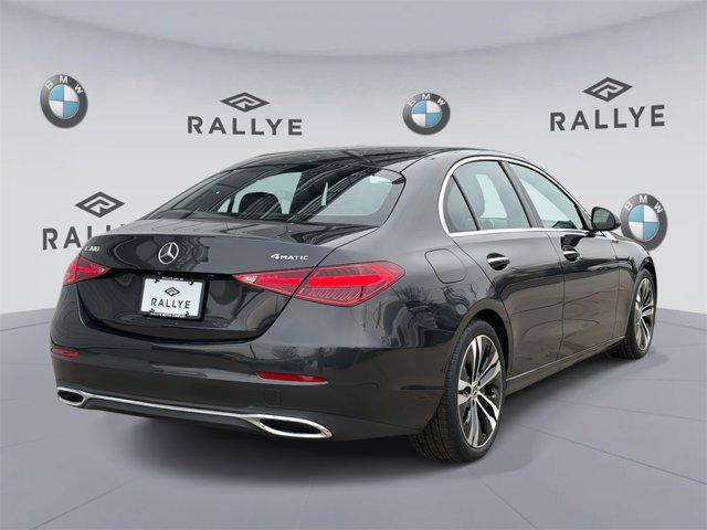 used 2022 Mercedes-Benz C-Class car, priced at $32,998