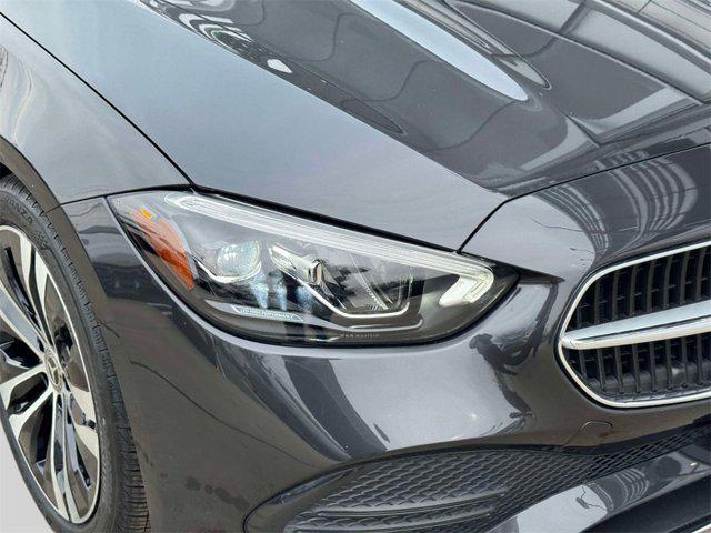 used 2022 Mercedes-Benz C-Class car, priced at $32,998