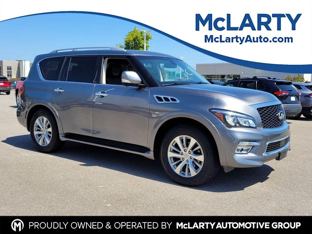 2017 Graphite Shadow INFINITI QX80
