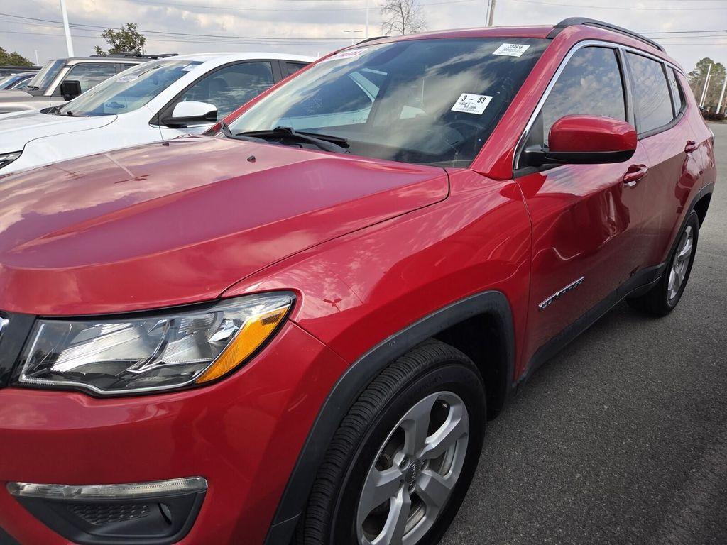 used 2021 Jeep Compass car, priced at $16,717
