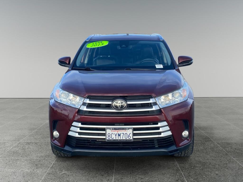 used 2018 Toyota Highlander car, priced at $27,442