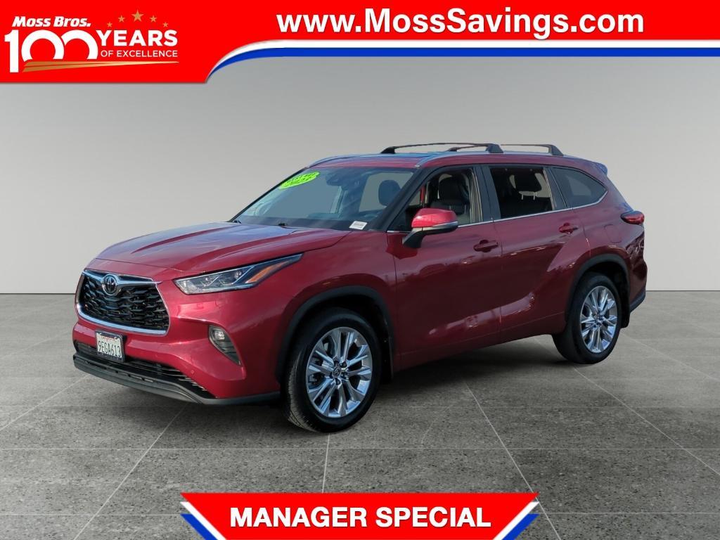 used 2023 Toyota Highlander car, priced at $37,900