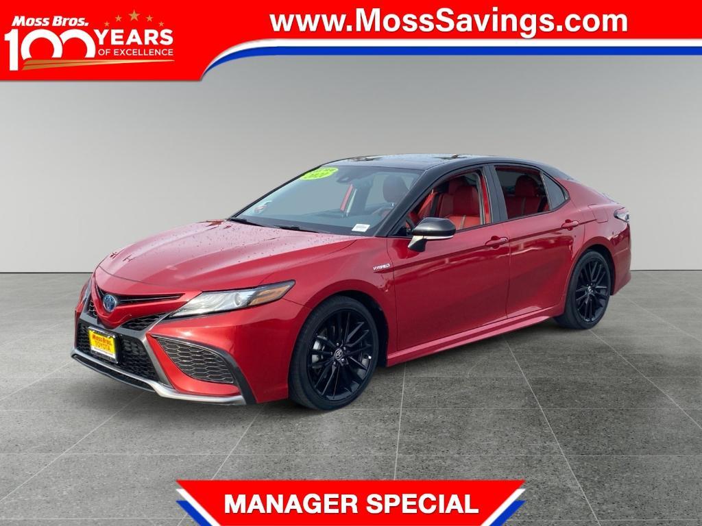 used 2021 Toyota Camry Hybrid car, priced at $29,670