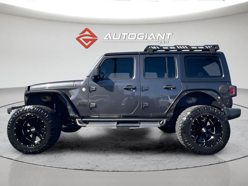 used 2021 Jeep Wrangler Unlimited car, priced at $26,495
