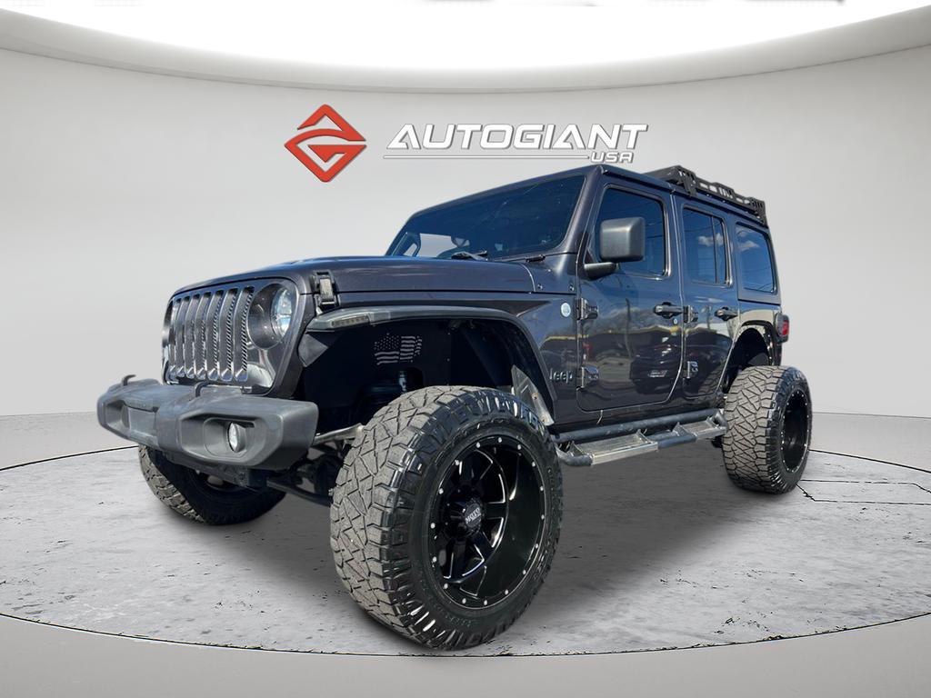 used 2021 Jeep Wrangler Unlimited car, priced at $26,495