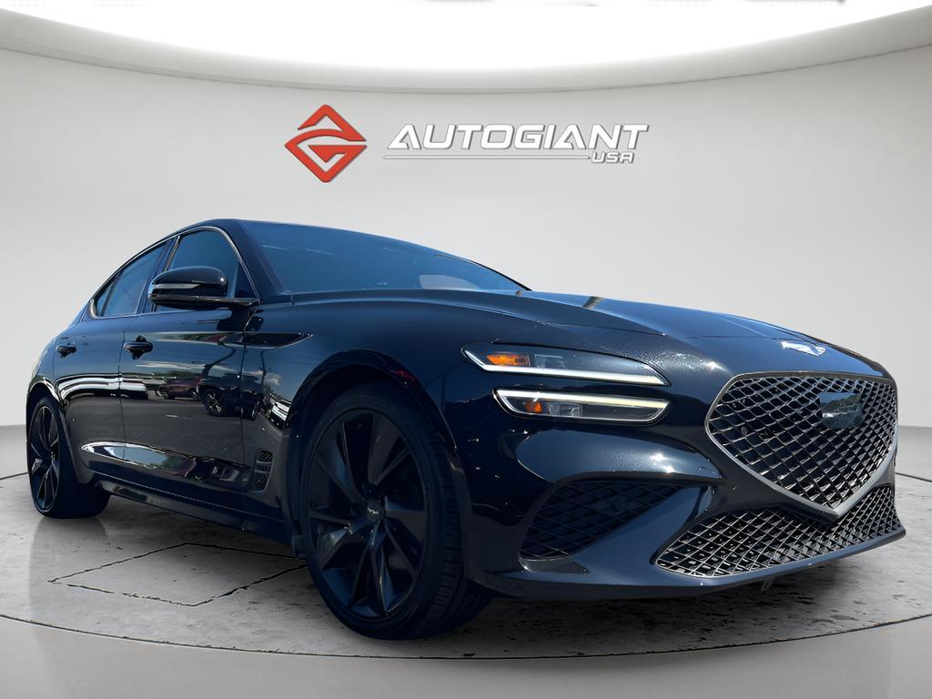 used 2023 Genesis G70 car, priced at $24,996