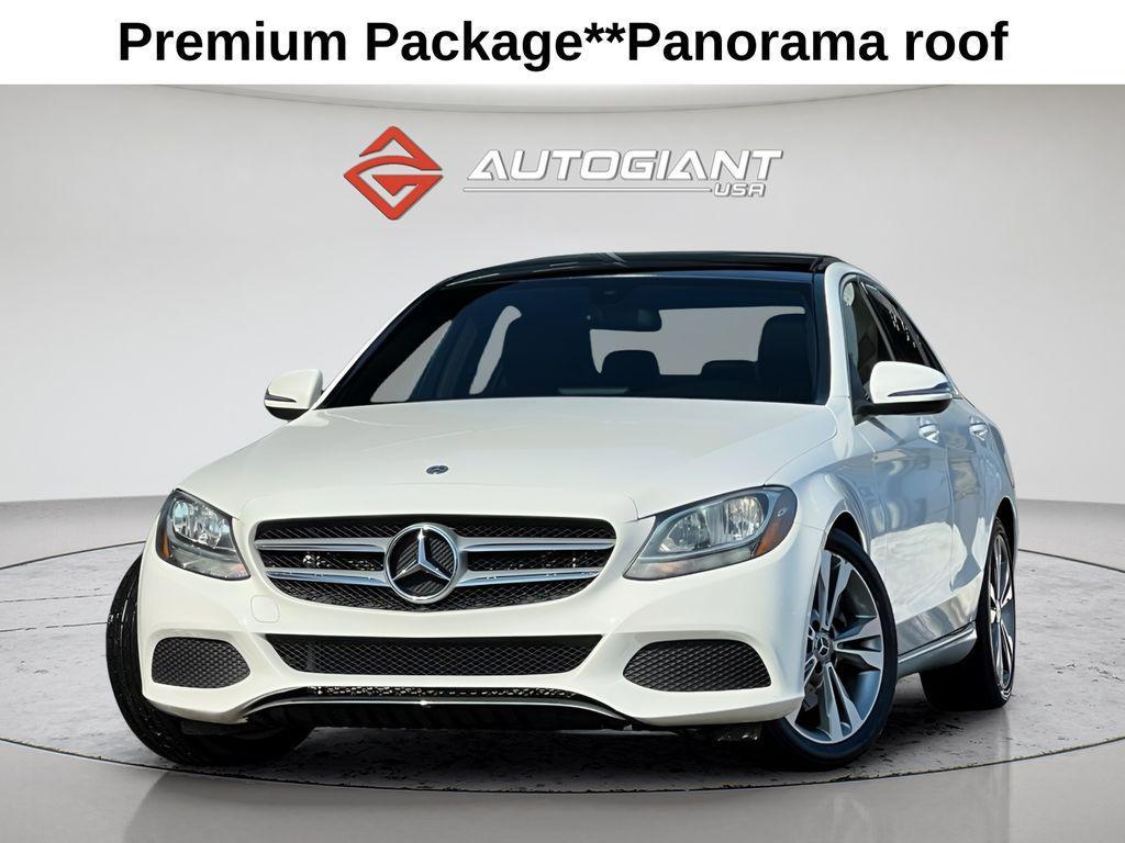 used 2018 Mercedes-Benz C-Class car, priced at $15,495