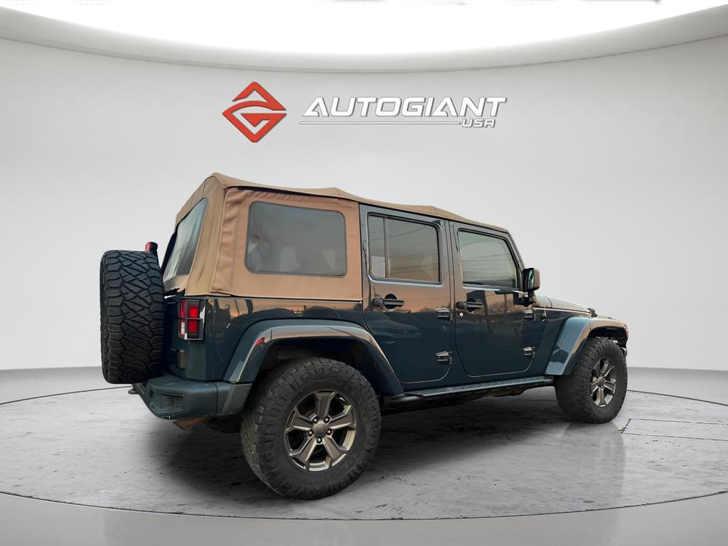 used 2018 Jeep Wrangler JK Unlimited car, priced at $14,996