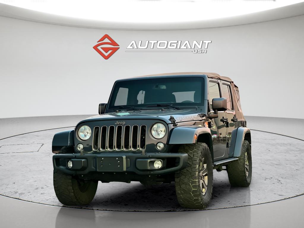 used 2018 Jeep Wrangler JK Unlimited car, priced at $14,996