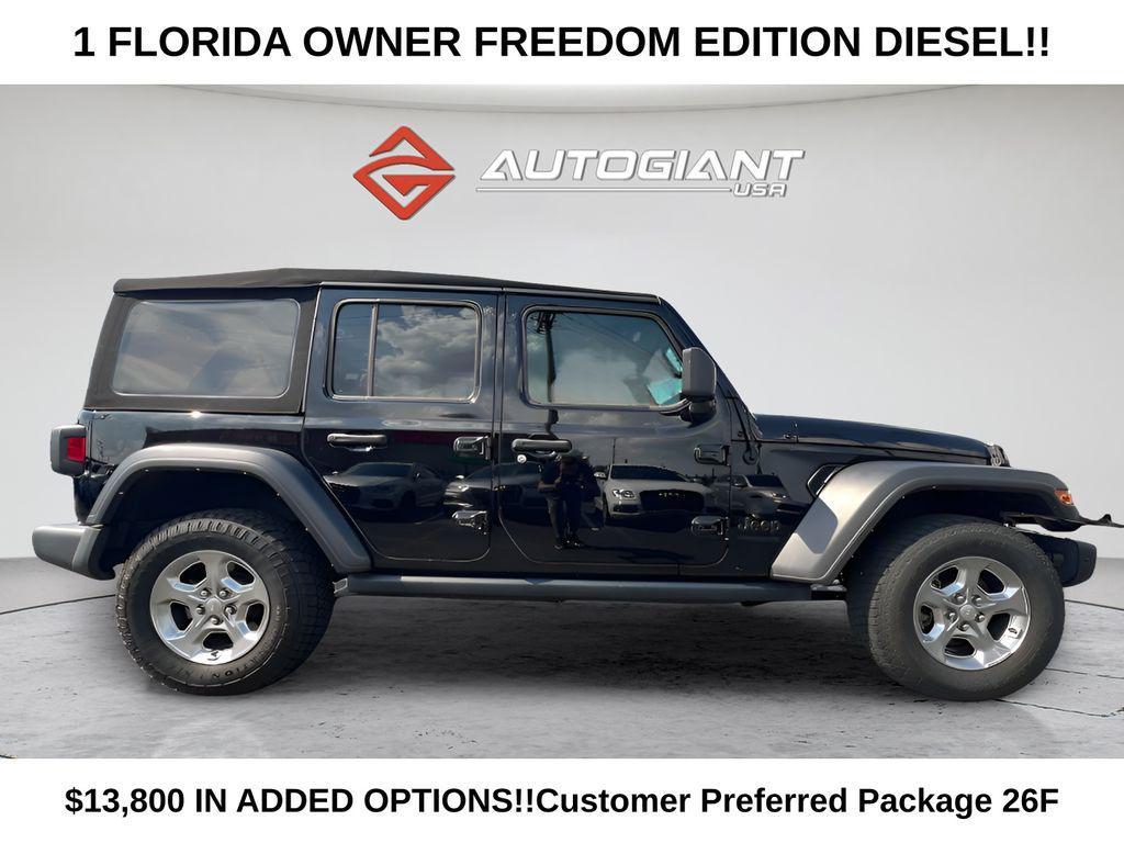 used 2021 Jeep Wrangler Unlimited car, priced at $26,996