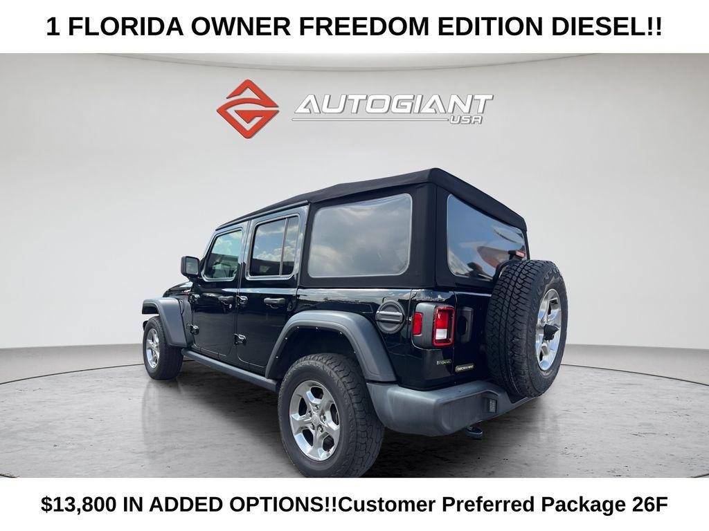 used 2021 Jeep Wrangler Unlimited car, priced at $26,996
