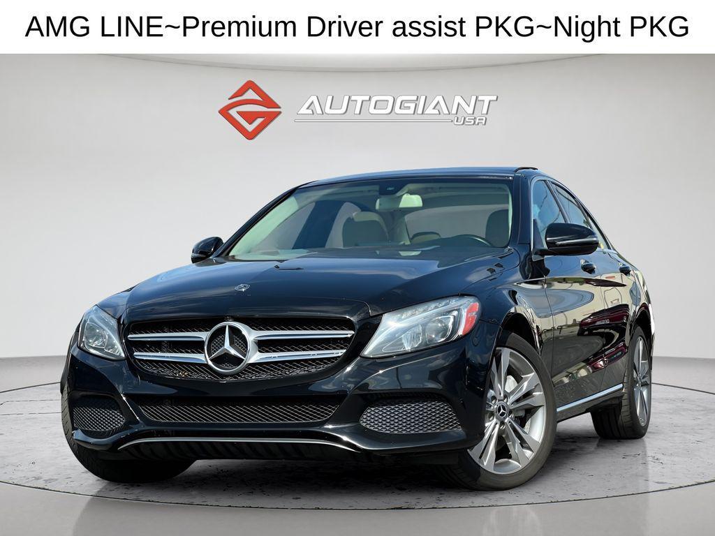 used 2018 Mercedes-Benz C-Class car, priced at $14,996