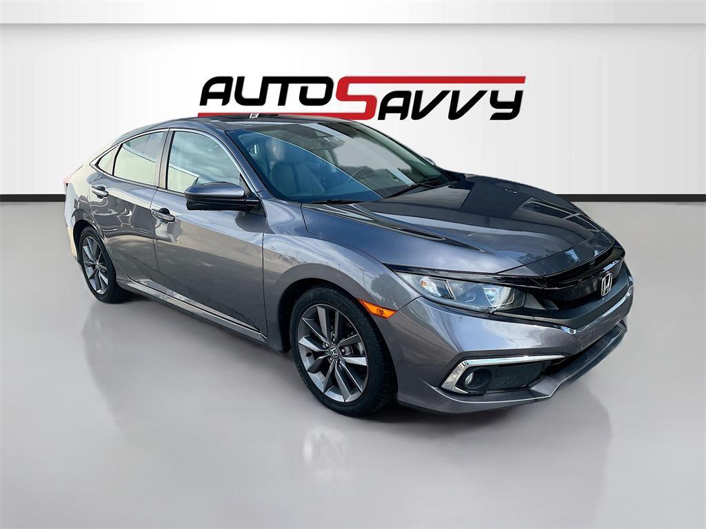used 2021 Honda Civic car, priced at $18,000