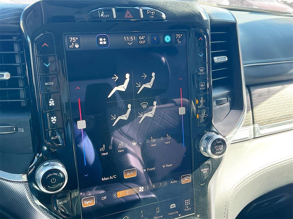 used 2022 Ram 1500 car, priced at $34,400