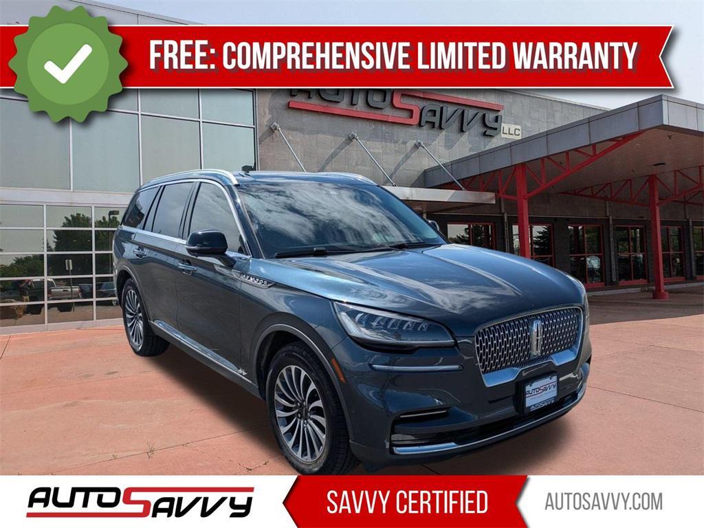 used 2022 Lincoln Aviator car, priced at $32,000