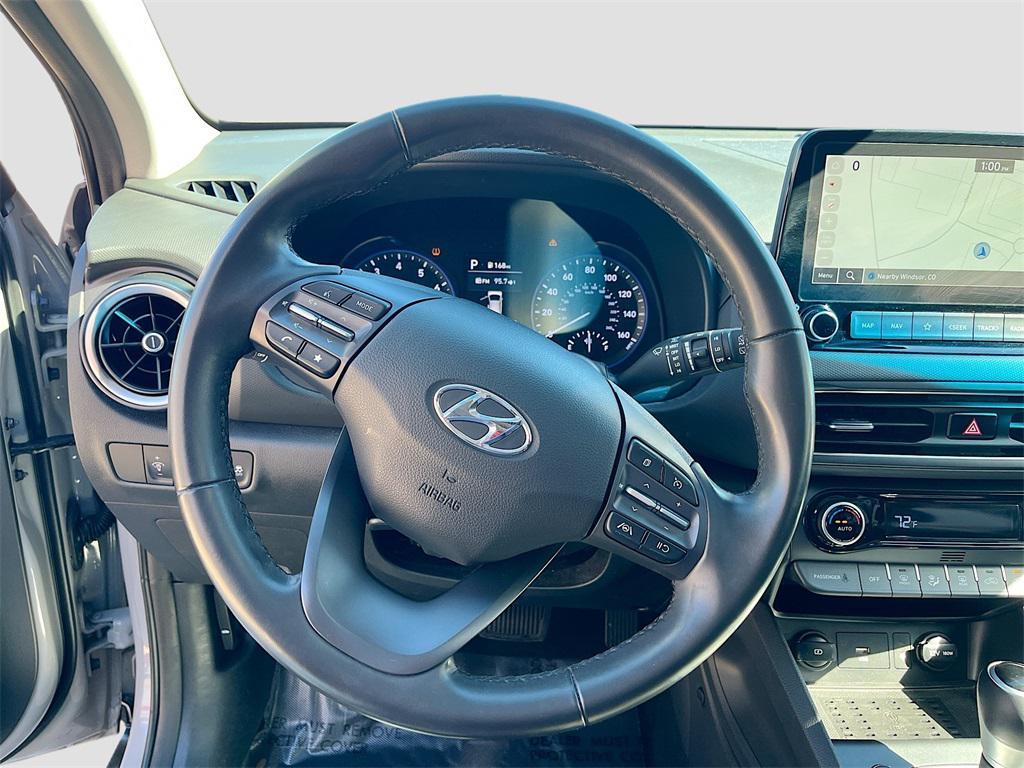 used 2023 Hyundai Kona car, priced at $17,200