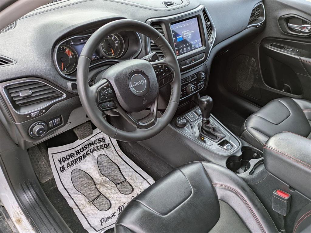 used 2022 Jeep Cherokee car, priced at $20,500