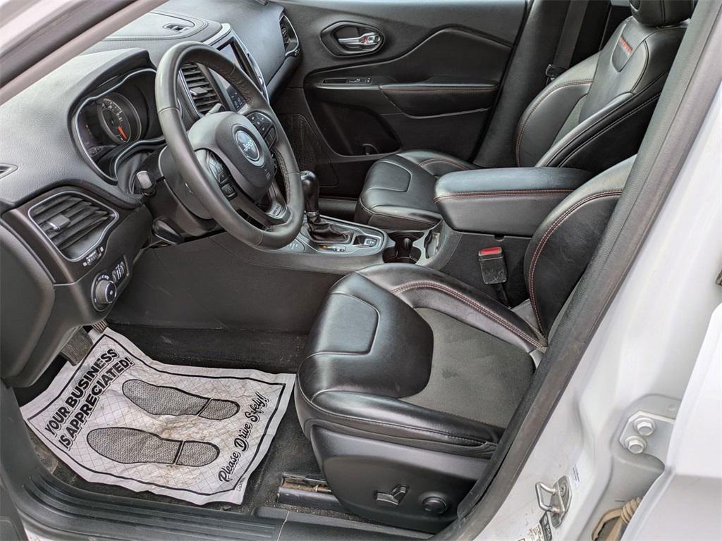 used 2022 Jeep Cherokee car, priced at $20,500