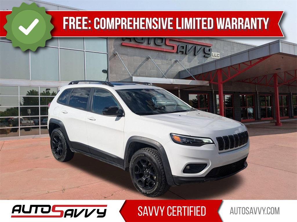 used 2022 Jeep Cherokee car, priced at $19,600