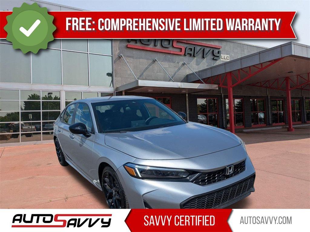 used 2025 Honda Civic car, priced at $21,100