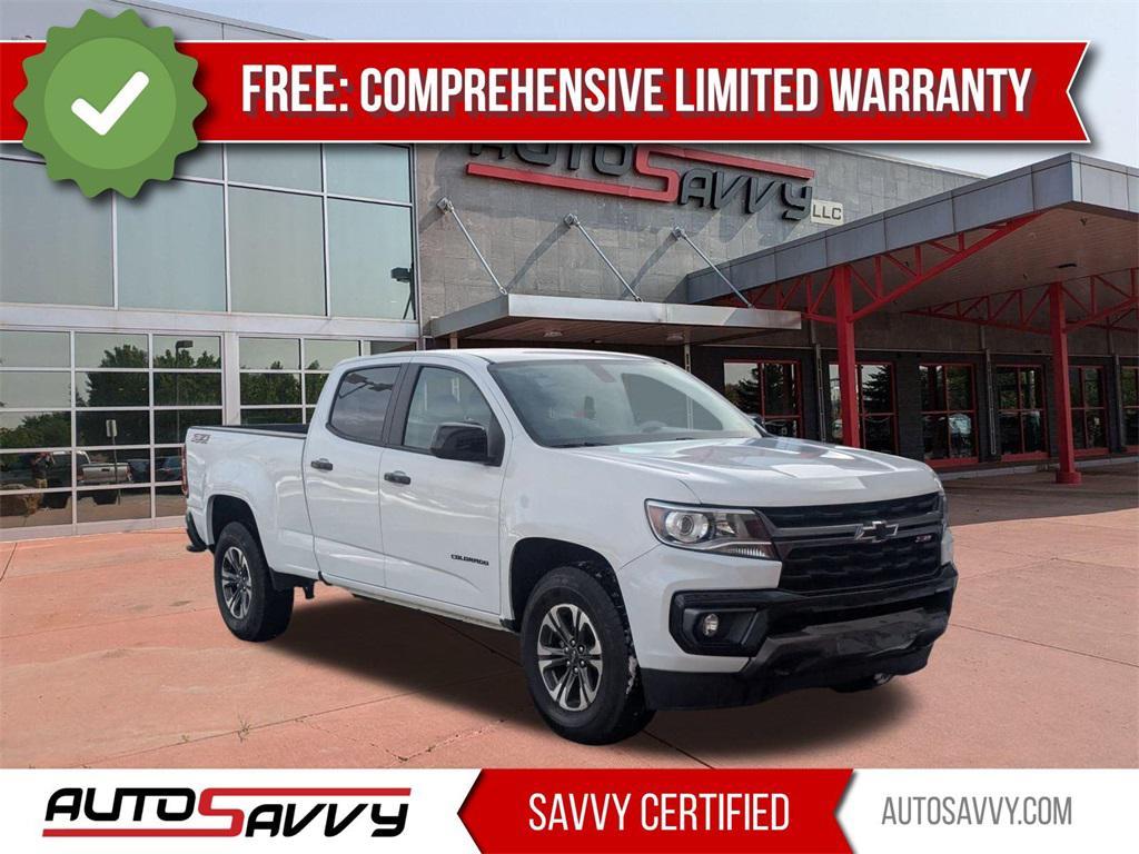 used 2021 Chevrolet Colorado car, priced at $23,700