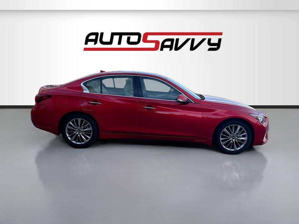 used 2023 INFINITI Q50 car, priced at $27,400