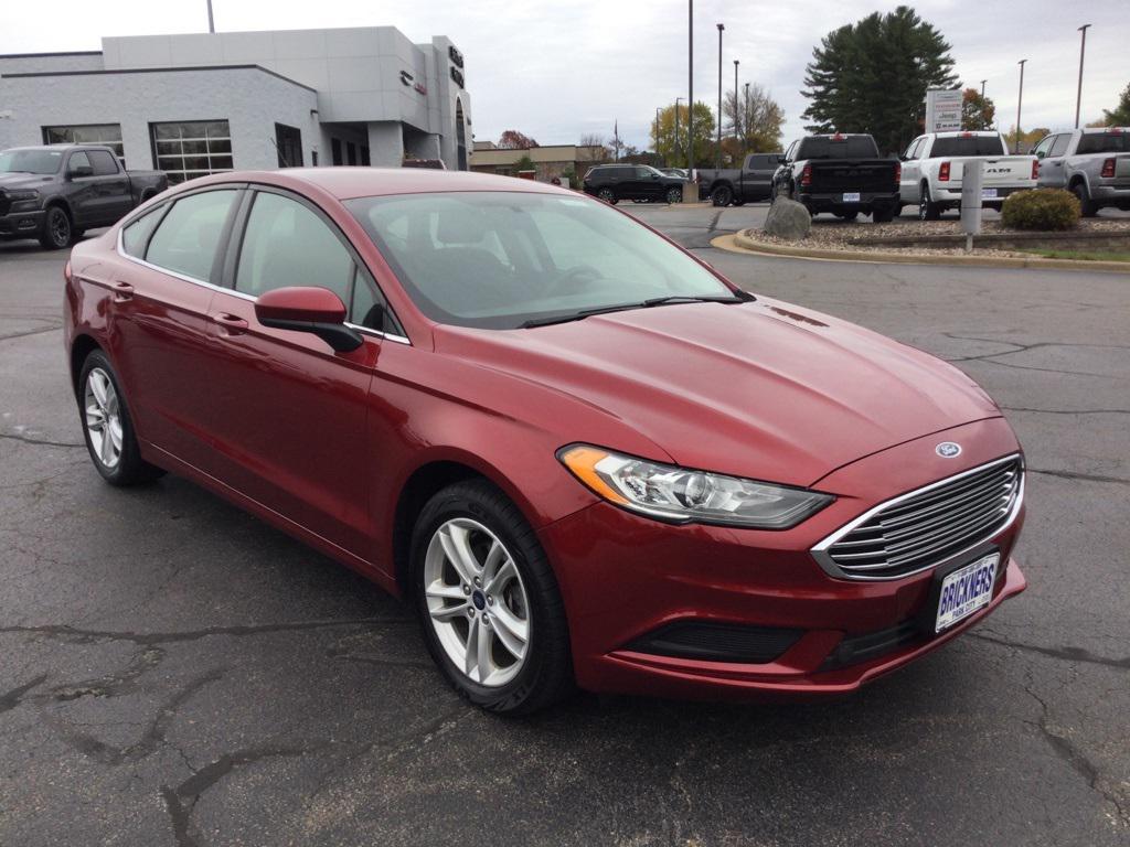 used 2018 Ford Fusion car, priced at $9,590
