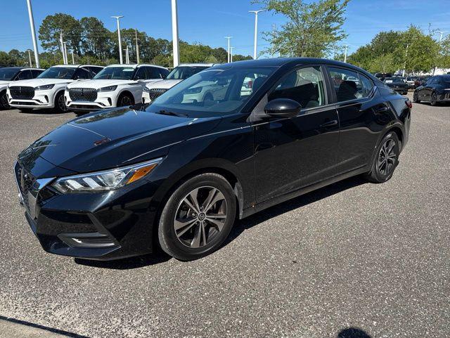 used 2021 Nissan Sentra car, priced at $15,631