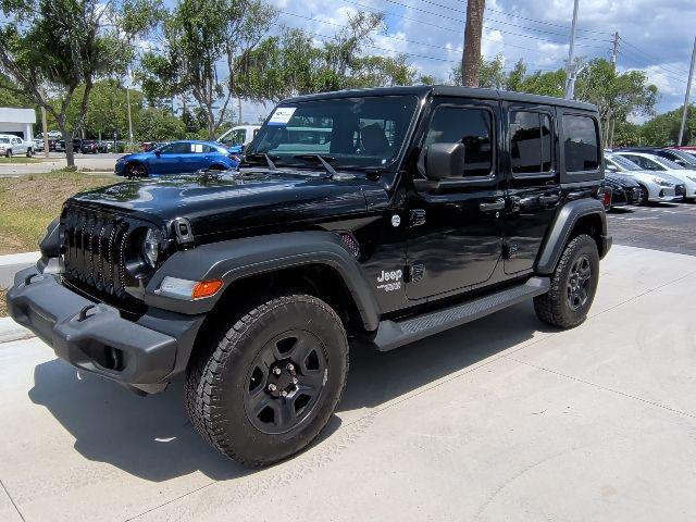 used 2021 Jeep Wrangler Unlimited car, priced at $27,458