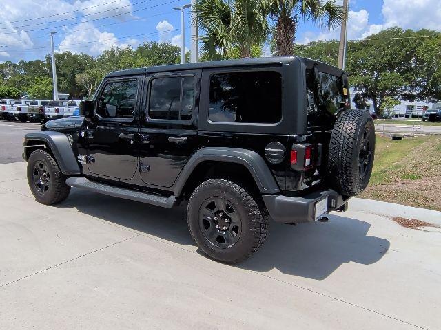 used 2021 Jeep Wrangler Unlimited car, priced at $27,458