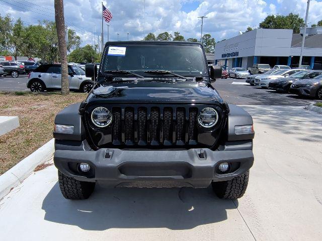 used 2021 Jeep Wrangler Unlimited car, priced at $27,458