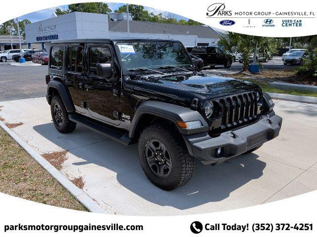 used 2021 Jeep Wrangler Unlimited car, priced at $27,458