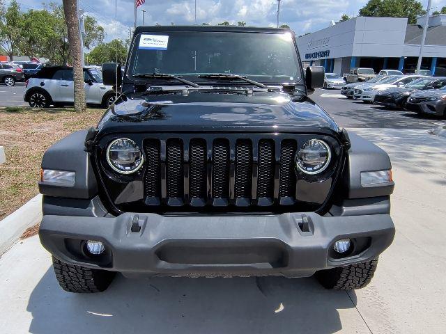 used 2021 Jeep Wrangler Unlimited car, priced at $27,458