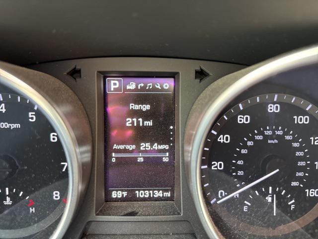 used 2018 Hyundai Santa Fe car, priced at $15,913