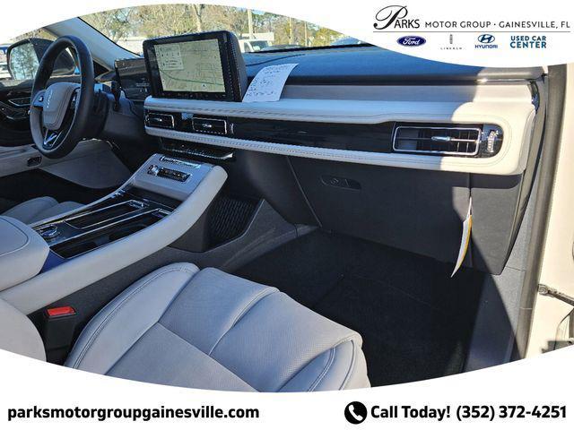 new 2025 Lincoln Aviator car, priced at $78,450