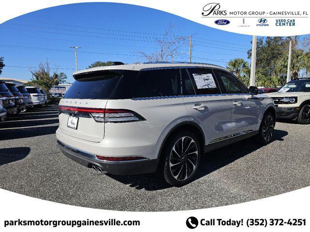 new 2025 Lincoln Aviator car, priced at $78,450