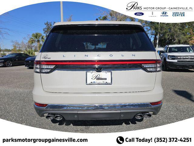 new 2025 Lincoln Aviator car, priced at $78,450