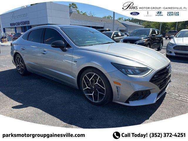 used 2021 Hyundai Sonata car, priced at $18,591