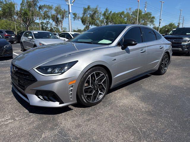 used 2021 Hyundai Sonata car, priced at $18,591