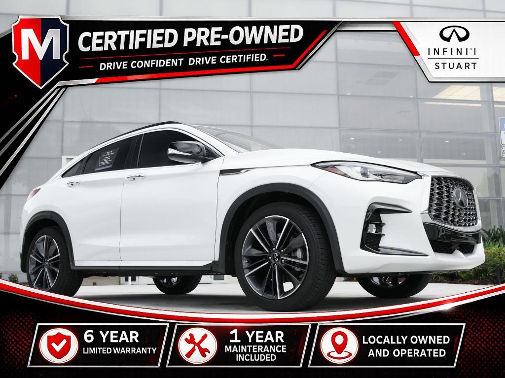 used 2025 INFINITI QX55 car, priced at $40,397