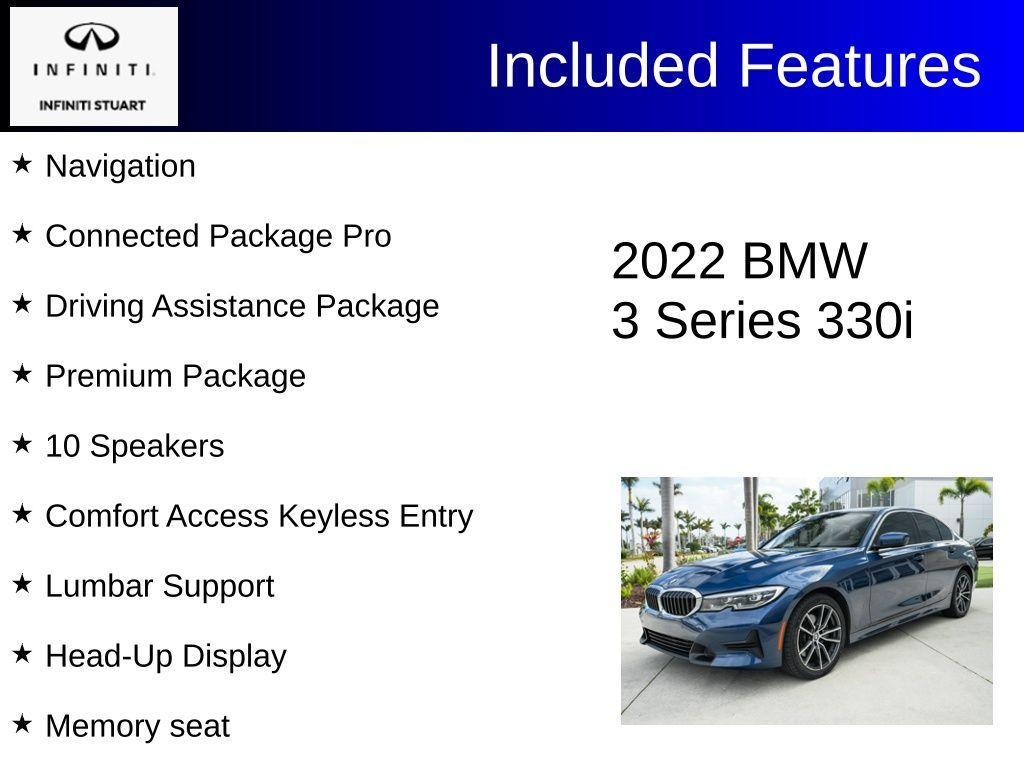 used 2022 BMW 330 car, priced at $25,900