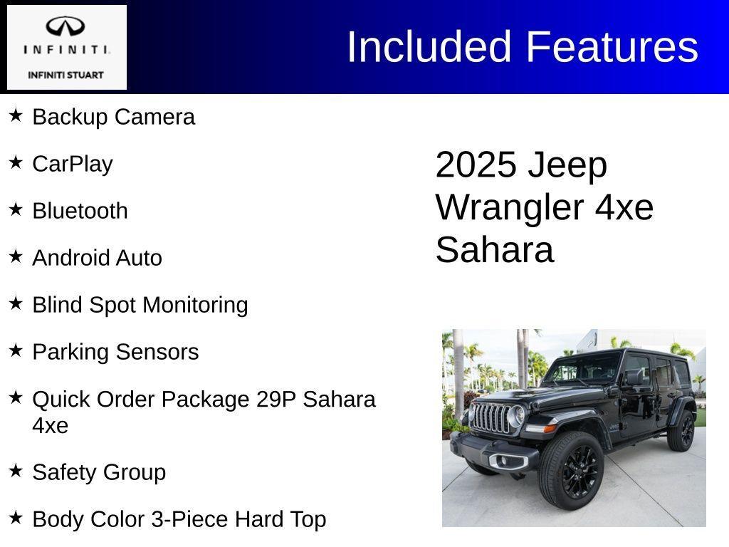 used 2025 Jeep Wrangler 4xe car, priced at $36,397