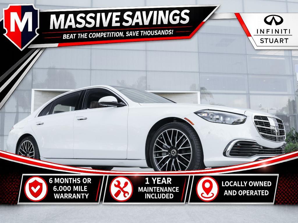 used 2024 Mercedes-Benz S-Class car, priced at $93,797